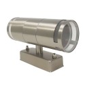 Plafoniera esterno interno doppia luce Applique grigio muro impermeabile 901