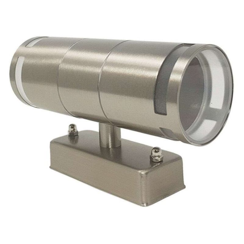 Plafoniera esterno interno doppia luce Applique grigio muro impermeabile 901