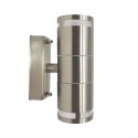 Plafoniera esterno interno doppia luce Applique grigio muro impermeabile 901