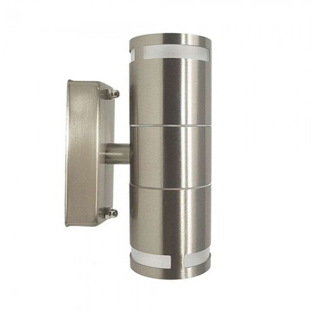 Plafoniera esterno interno doppia luce Applique grigio muro impermeabile 901