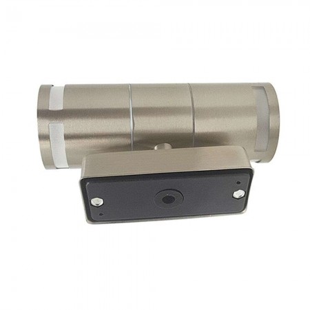 Plafoniera esterno interno doppia luce Applique grigio muro impermeabile 901