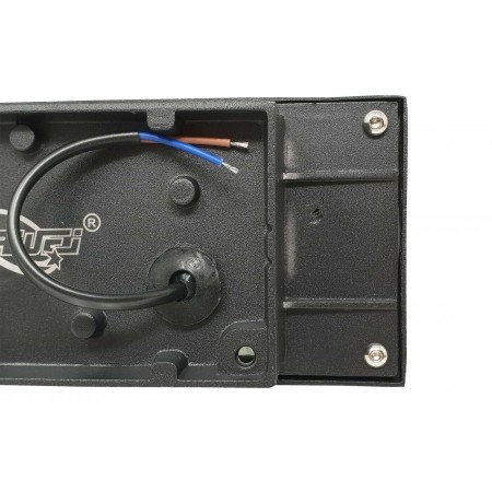 Plafoniera esterno interno doppia luce Applique grigio muro impermeabile 902
