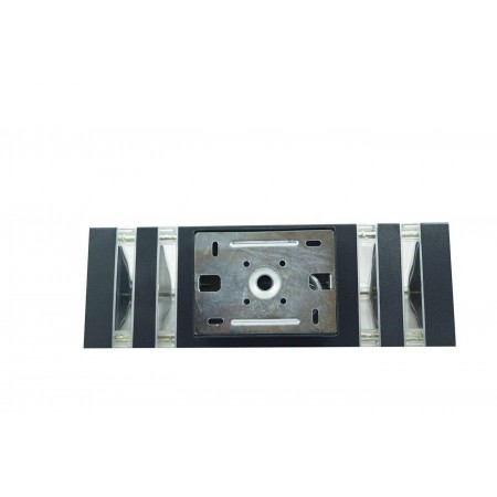Plafoniera esterno interno doppia luce Applique grigio muro impermeabile 902
