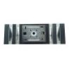 Plafoniera esterno interno doppia luce Applique grigio muro impermeabile 902