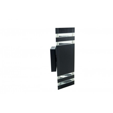 Plafoniera esterno interno doppia luce Applique grigio muro impermeabile 902
