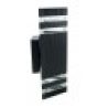 Plafoniera esterno interno doppia luce Applique grigio muro impermeabile 902