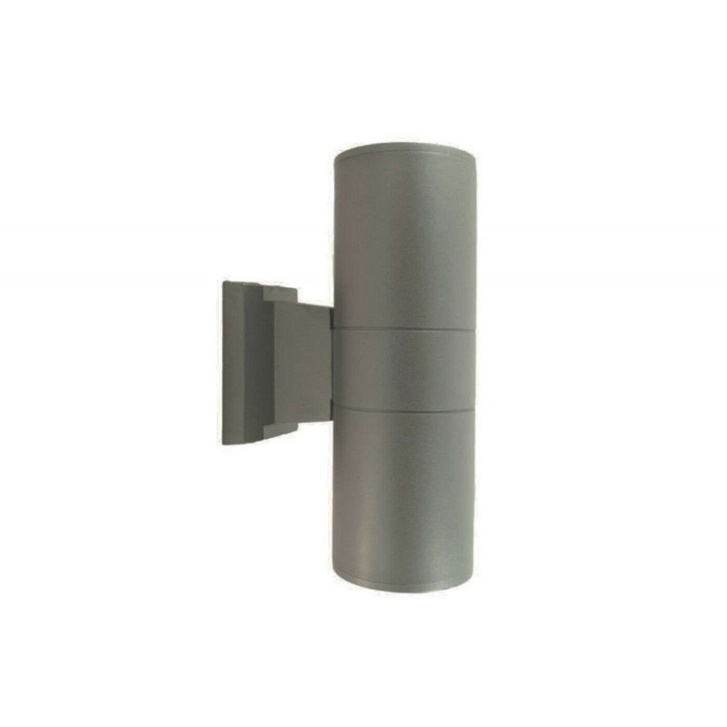 Plafoniera esterno interno doppia luce Applique grigio muro impermeabile 902
