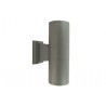 Plafoniera esterno interno doppia luce Applique grigio muro impermeabile 902