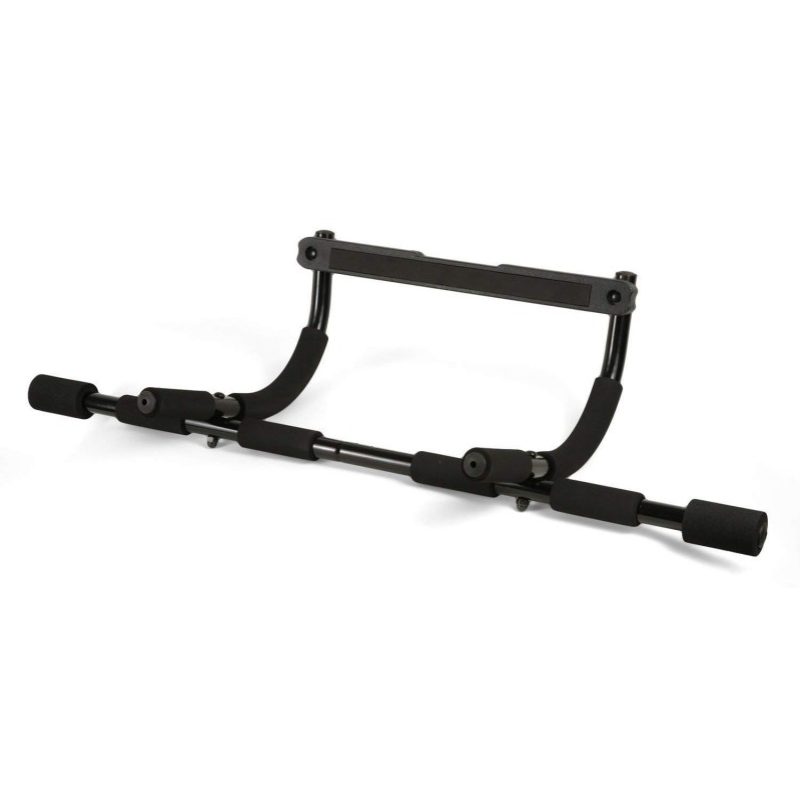 Barra per trazioni da porta multi funzione fitness pull up con impugnature antiscivolo ottima per allenamento muscolare