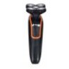 SH7109 Rasoio barba basette pulizia viso ricaricabile portatile uomo testine