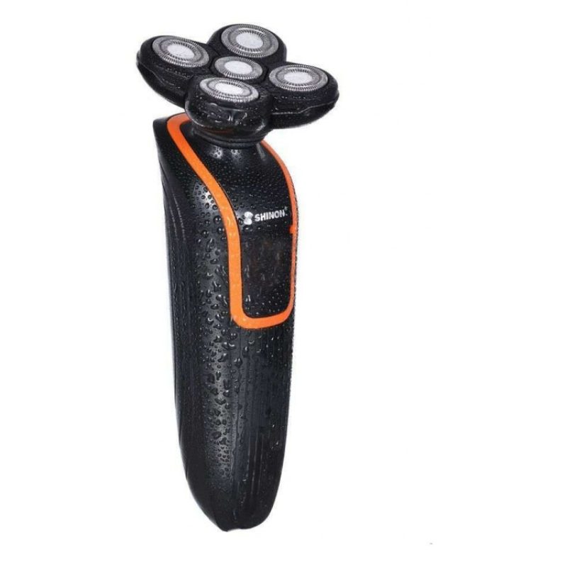SH7109 Rasoio barba basette pulizia viso ricaricabile portatile uomo testine