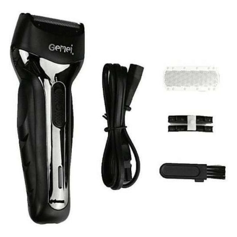 SH7065 Rasoio barba basette pulizia viso ricaricabile portatile uomo testine
