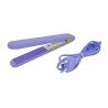 Mini Piastra capelli effetto lisciante ondulati piega donna 19cm portatile SK231