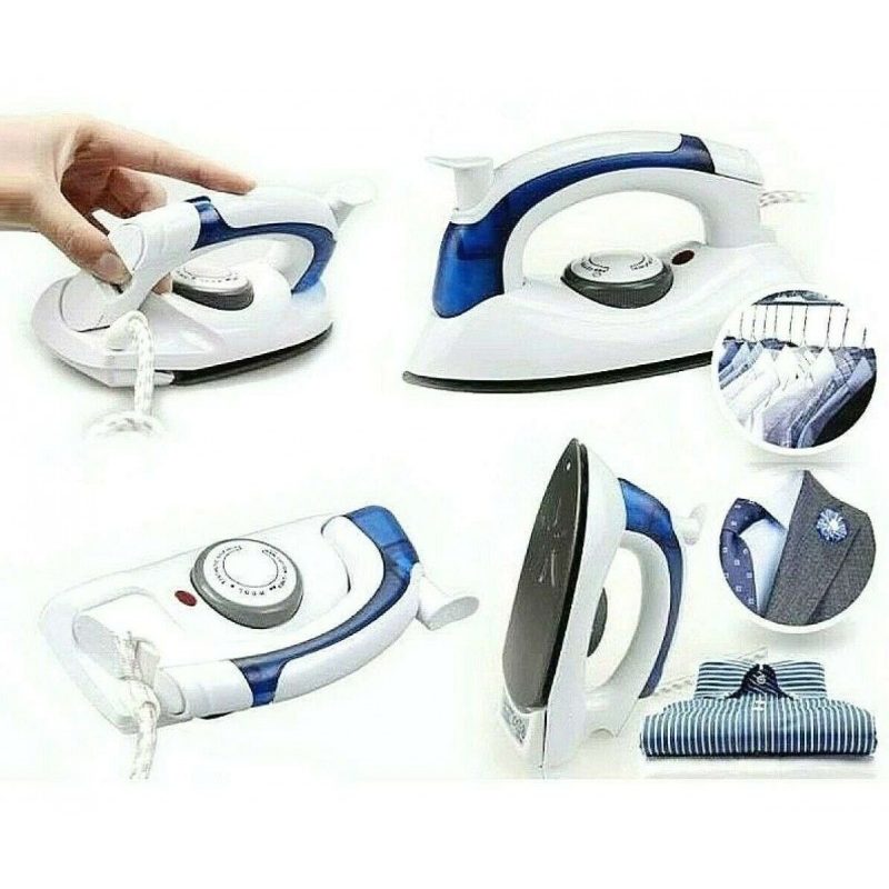 Ferro da Stiro Vapore da viaggio richiudibile portatile 800W in ceramica SH-258