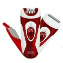 Depilatore elettrico epilatore 2 in 1 portatile silk epil ricaricabile SK303