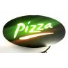 NEW Insegna luminosa pubblicitaria a LED con logo wifi lampeggiante WI FI ovale 