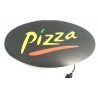 NEW Insegna luminosa pubblicitaria a LED con logo wifi lampeggiante WI FI ovale 