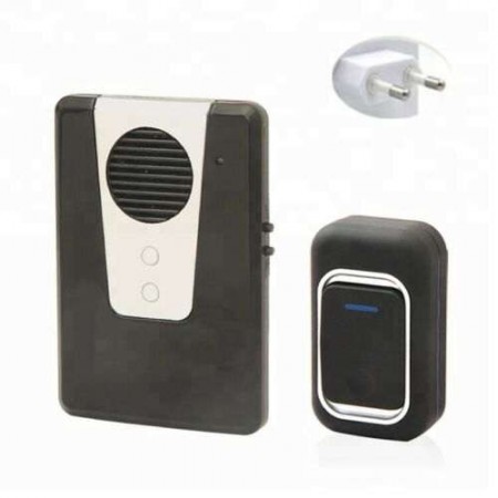 Campanello wireless casa porta senza fili doorbell 25 melodie luce LED 3905 