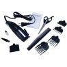 Taglia capelli professionale Rasoio barba lama acciaio 4 testine taglio 7568