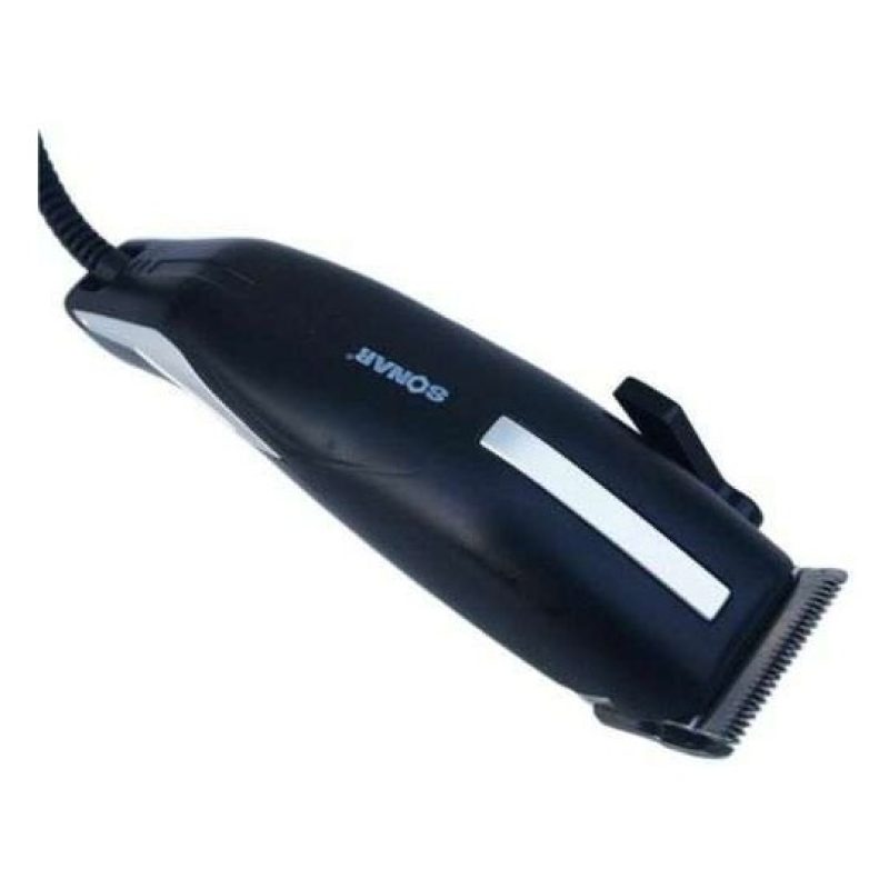 Taglia capelli professionale Rasoio barba lama acciaio 4 testine taglio 7568