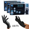 100 guanti in nitrile senza polvere uso professionale alimentare tatuaggi AQL1.5 