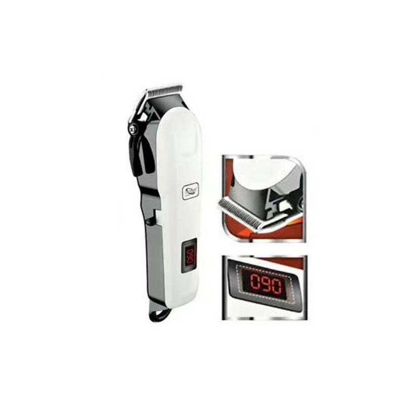 Tagliacapelli professionale Rasoio barba testina regolabile display uomo DW-611