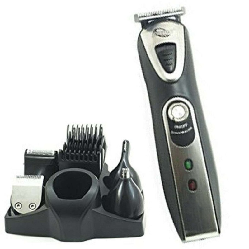 Tagliacapelli 5 in 1 Rasoio barba peli naso viso testina regolabile capelli 518