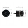 Mini retrocamera / Telecamera per retromarcia + Comoda e sicura per parcheggiare + Ampio angolo di visione 170°