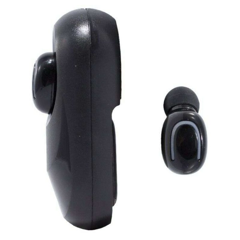 Mini Auricolare Cuffia Bluetooth 5.0 Wireless Senza Fili con Base carica solare 