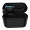 Mini Auricolare Cuffia Bluetooth 5.0 Wireless Senza Fili con Base carica solare 