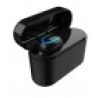 Mini Auricolare Cuffia Bluetooth 5.0 Wireless Senza Fili con Base carica solare 