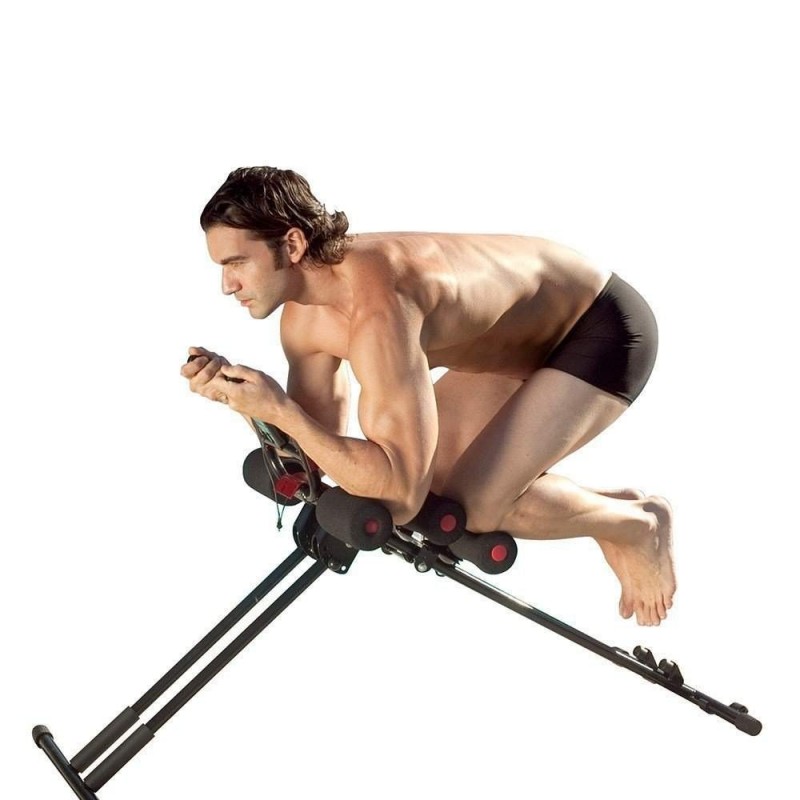AB VERTICAL ATTREZZO PER ADDOMINALI GLUTEI BRACCIA GAMBE SPALLE FIANCHI PIEGHEVOLE