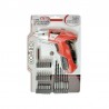 Kombo trapano mini avvitatore con batteria litio 12V 13000mah 24 punte totali