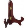 2X Supporto legno laccato porta piatti quadri cornici 10" 25x13 per esposizione 