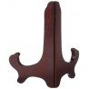 2X Supporto legno laccato porta piatti quadri cornici 10" 25x13 per esposizione 