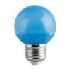 Lampadina LED 1W mini globo E27 colore VERDE decorazione casa locale luce 