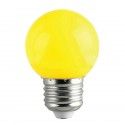 Lampadina LED 1W mini globo E27 colore BLU decorazione casa locale luce 