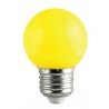 Lampadina LED 1W mini globo E27 colore BLU decorazione casa locale luce 