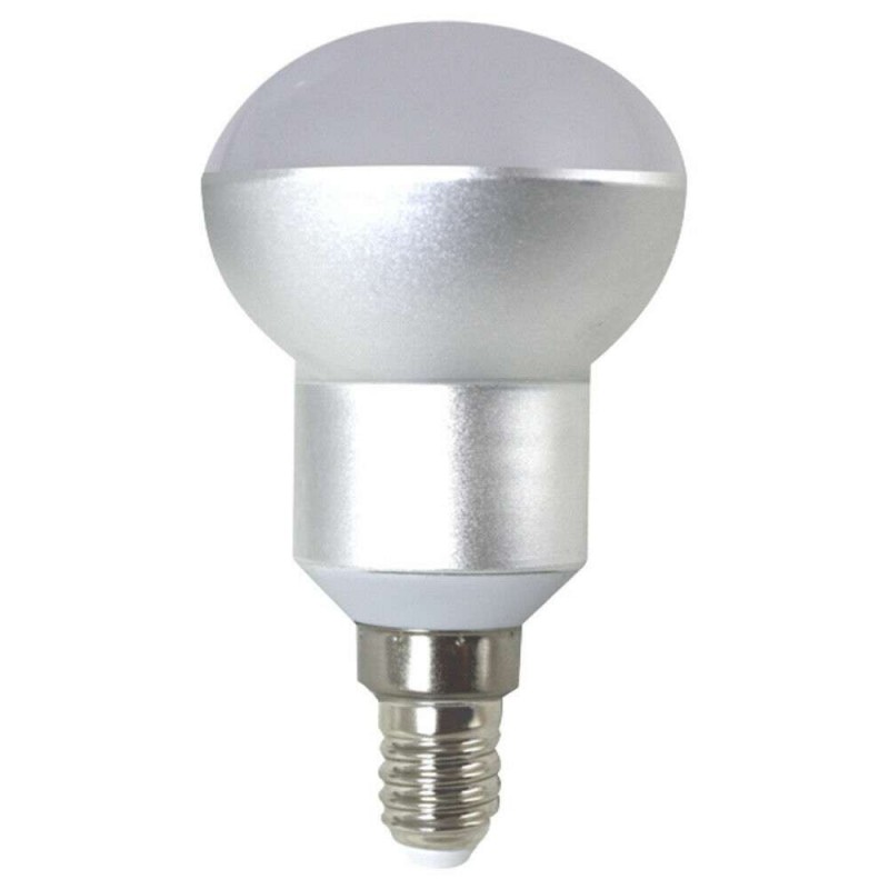 Lampadina LED E14 luce bianca 5000K filamento forma oliva 4W lampada casa
