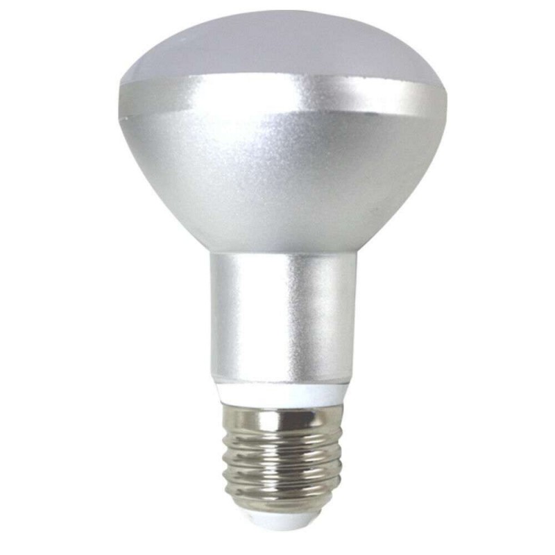 Lampadina LED R50 bulbo E14 luce bianca 5000K 6W lampada casa reflector