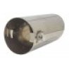 Terminale scarico tubo auto tondo LM-76343 marmitta acciaio universale