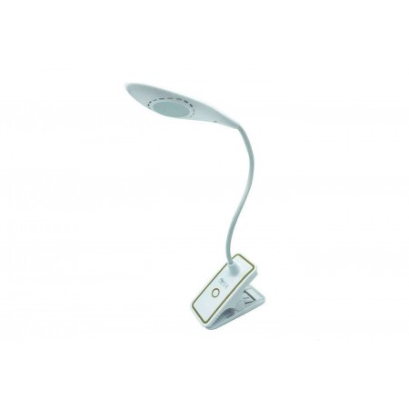 Lampada LED tavolo pinza morsetto luce notte lettura lavoro studio TE-B0034 USB