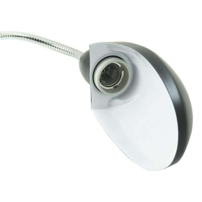 Lampada LED tavolo pinza morsetto luce notte flessibile lettura lavoro studio TE-B0035 USB
