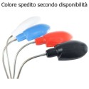 Lampada LED tavolo pinza morsetto luce notte flessibile lettura lavoro studio TE-B0035 USB