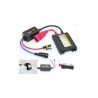 Kit fari xenon H4-3 45W 6000K auto centralina lampadina luce Hid