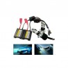 Kit fari xenon H4-3 45W 6000K auto centralina lampadina luce Hid