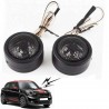 Coppia altoparlanti auto 800W lb002 NERO mini casse dome tweeter camper audio