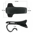 Supporto Auto smartphone porta cellulare GPS MP4 cruscotto CLIP nero 6,5 pollici