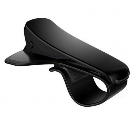 Supporto Auto smartphone porta cellulare GPS MP4 cruscotto CLIP nero 6,5 pollici