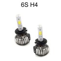 2x lampade fari ricambio 6000K auto 2800 lm alta luminosità 4S H7